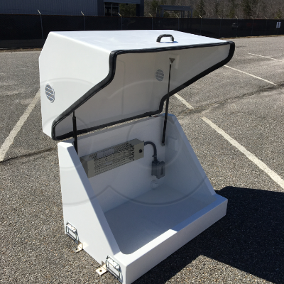 Portable Gemini 2 Equipment Enclosure - with optional heater and outlet