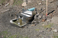 Openchannelflow stainless steel dam seepage weir box