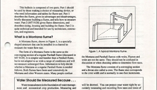Image for What is a Montana Flume? article